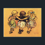 # Meisjes - Beste Vrienden - Zille Briefkaart<br><div class="desc">Rudolf Heinrich Zille (10,  1858 Januari - Augustus 9,  1929) was een Duitse illustrator en een fotograaf. Zille werd bekendst voor zijn (vaak grappige) tekeningen,  die de kenmerken van mensen,  vooral "stereotypen" vangen,  hoofdzakelijk van Berlijn en veel van hen gepubliceerd in de Duitse wekelijkse satirische krant Simplicissimus.</div>