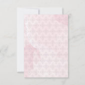 Meisjes bevestigingsuitnodiging, kruis en Waterver Kaart (Achterkant)