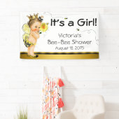 Meisjes Bij Baby Shower Spandoek (Insitu)
