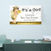 Meisjes Bij Baby Shower Spandoek (Beurs)