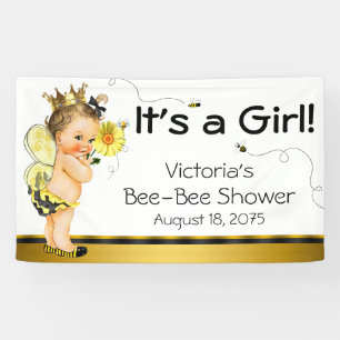 Meisjes Bij Baby Shower Spandoek