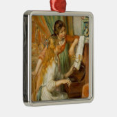 "Meisjes bij de Piano", 1892 Metalen Ornament (Rechts)