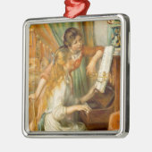 "Meisjes bij de Piano", 1892 Metalen Ornament (Links)