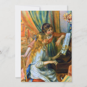Meisjes bij de piano door Pierre Renoir