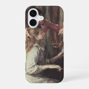 Meisjes bij de piano door Pierre Renoir iPhone 16 Hoesje