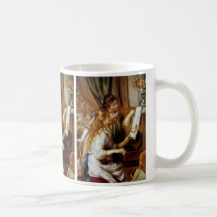 Meisjes bij de piano koffiemok