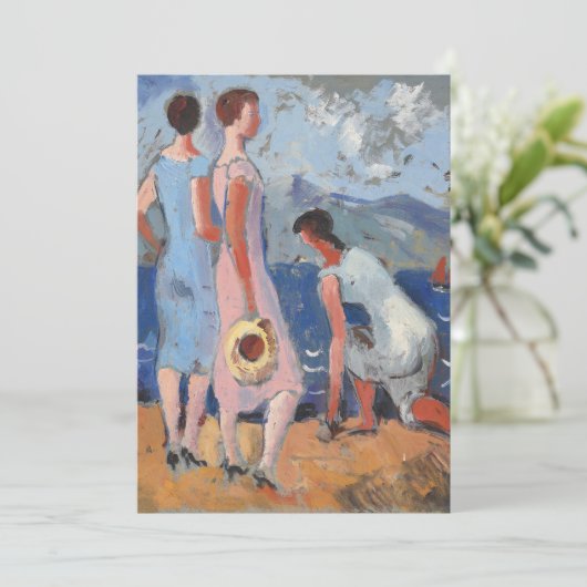 Meisjes bij het Zee | Christopher Wood (Staand voorkant)