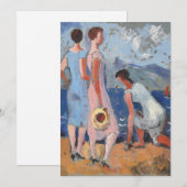 Meisjes bij het Zee | Christopher Wood (Voorkant / Achterkant)