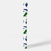 Meisjes blauw groen volleyballen patroon Case-Mate iPhone case (Achterkant / Rechts)