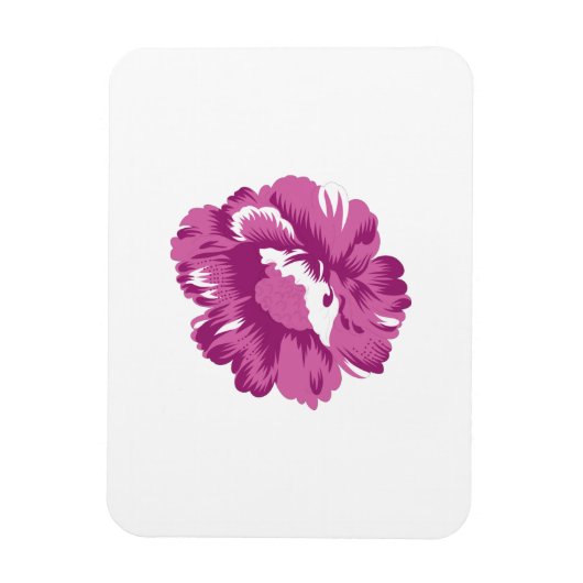 Meisjes, Bleek Megenta, koninklijke gezondheid Magneet (Verticaal)