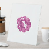 Meisjes, Bleek Megenta, koninklijke gezondheid Reclamebord Met Voetstuk (Insitu)