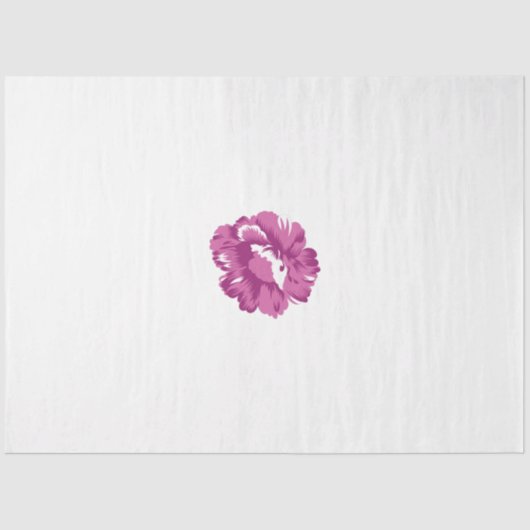 Meisjes, Bleek Megenta, koninklijke gezondheid Tissuepapier (Voorkant)