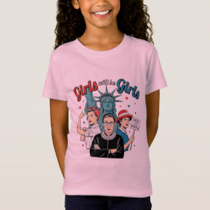 Meisjes blijven meisjes t-shirt