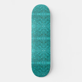 Meisjes Blue Sparkle Persoonlijk Skateboard