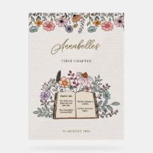 Meisjes Boho Boek Eerste Hoofdstuk Verjaardag Welk