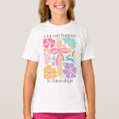 Meisjes Boho Christelijk Paaskruis T-shirt (Voorkant)