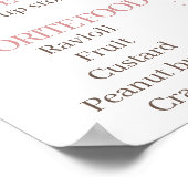 Meisjes Boho Floral Bunny 1st Birthday Milestone P Poster (Hoek)