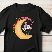 Meisjes Boho Retro "Moon Child" Basic T-shirt