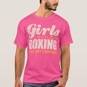 Meisjes Boksen Quote Novelty Boxer Gift T-shirt