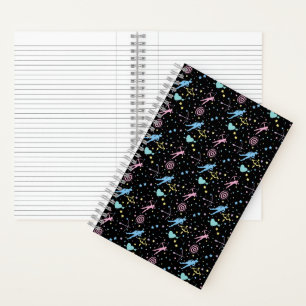 Meisjes Boogschieten - Girly Hearts Stars Archer Notitieboek