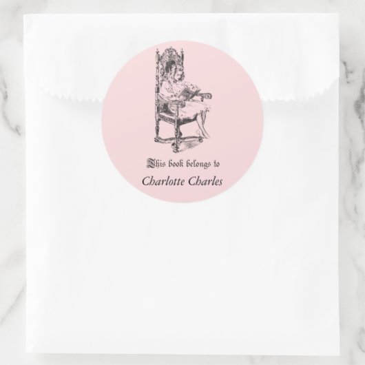  Meisje's Bookplate Stickers (Tas)