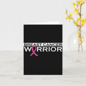 Meisjes Borstkanker Warrior1 Kaart (Gele Bloem)