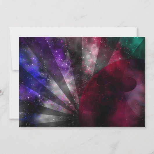 Meisjes Bowling Party Uitnodigingen (Achterkant)