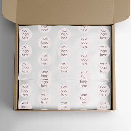 Meisjes Business Logo Packaging Branded Corporate Tissuepapier