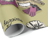 Meisjes Cadeaupapier (Rol Hoek)