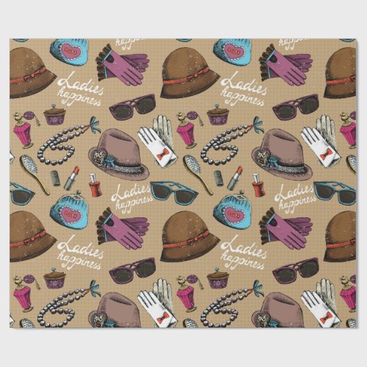 Meisjes Cadeaupapier (Vlak)