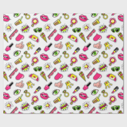 Meisjes Cadeaupapier (Vlak)