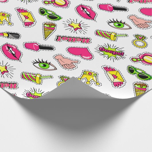 Meisjes Cadeaupapier (Hoek)