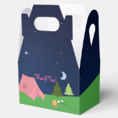 Meisjes Camping Kamperen Uit Verjaardagsfeestje Fa Bedankdoosjes (Geopend)