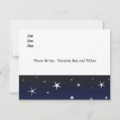 Meisjes Camping Sleepover Birthday Party Invitatio Kaart (Achterkant)