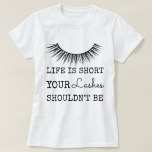 Meisjes Chic Eyelashes-design T-shirt