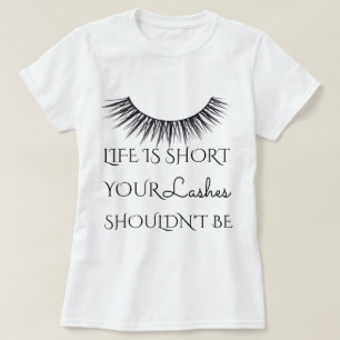 Meisjes Chic Eyelashes-design T-shirt