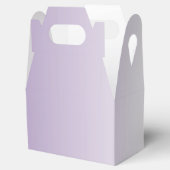 Meisjes Chic minimalist ombre lila lavender paars Bedankdoosjes (Geopend)