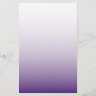 Meisjes Chic minimalist ombre lila lavender paars Briefpapier