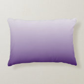 Meisjes Chic minimalist ombre lila lavender paars Decoratief Kussen (Voorkant)