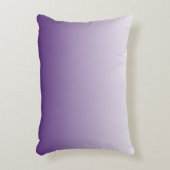 Meisjes Chic minimalist ombre lila lavender paars Decoratief Kussen (Voorkant(Verticaal))