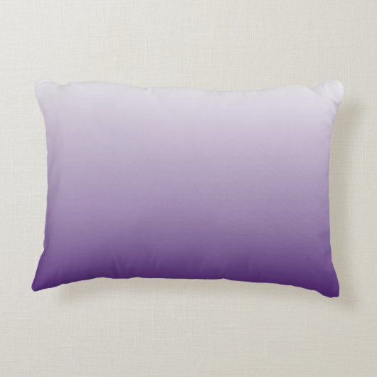 Meisjes Chic minimalist ombre lila lavender paars Decoratief Kussen (Achterkant)