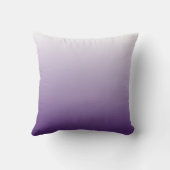 Meisjes Chic minimalist ombre lila lavender paars Kussen (Achterkant)
