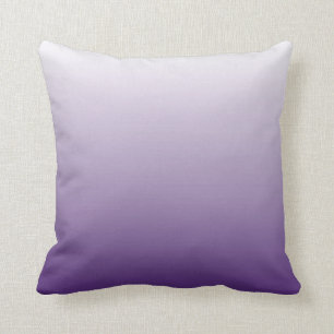 Meisjes Chic minimalist ombre lila lavender paars Kussen
