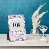 Meisjes Christelijke baptisme herdenkingsPlaque Fotoplaat (Zijkant)