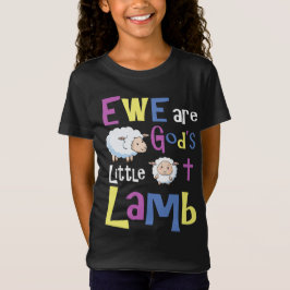 Meisjes Christelijke Shirten - Gods kleine lampje T-shirt