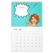 meisjes citaten bewerkbare kalender  (Jan 2027)