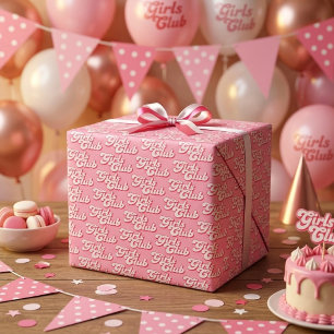 Meisjes Club Cadeaupapier