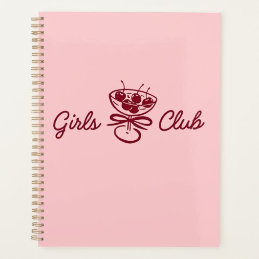 Meisjes Club Planner (Voorkant)
