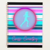 Meisjes Cross Country Hardlopen Strepen   Planner (Voorkant)