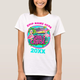 Meisjes Cruise Flamingo T-shirts